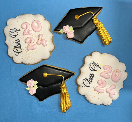 12 Graduation Cookies