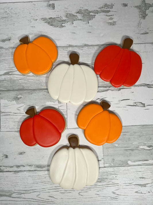 Fall Pumkpin Cookies