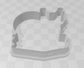 Back to School Bookworm Cookie cutter Stl