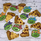 12 Pizza Themed Cookies
